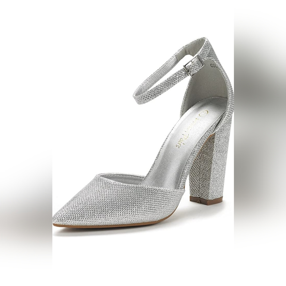 Silver heels